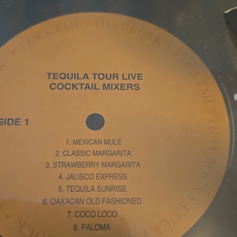Tequila Tour Live Cocktail Mixers Set
